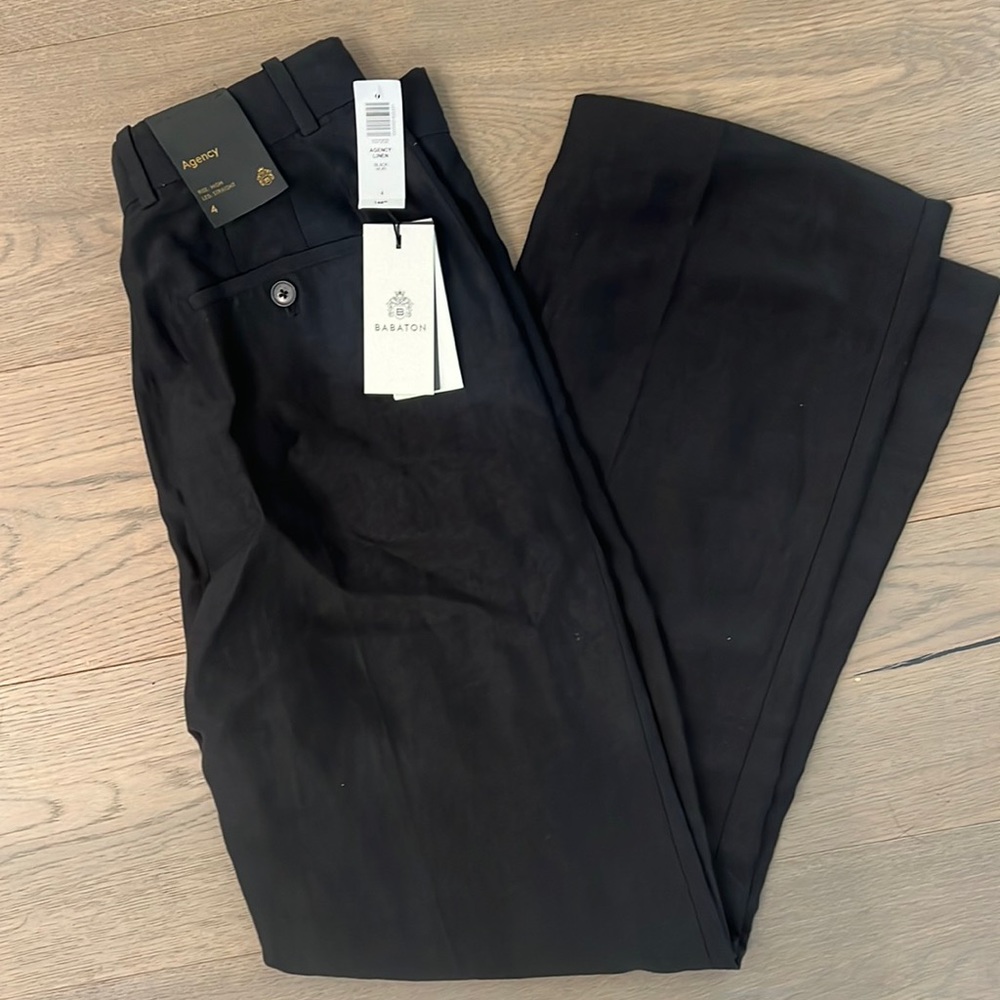 Aritzia Babaton Agency linen pant